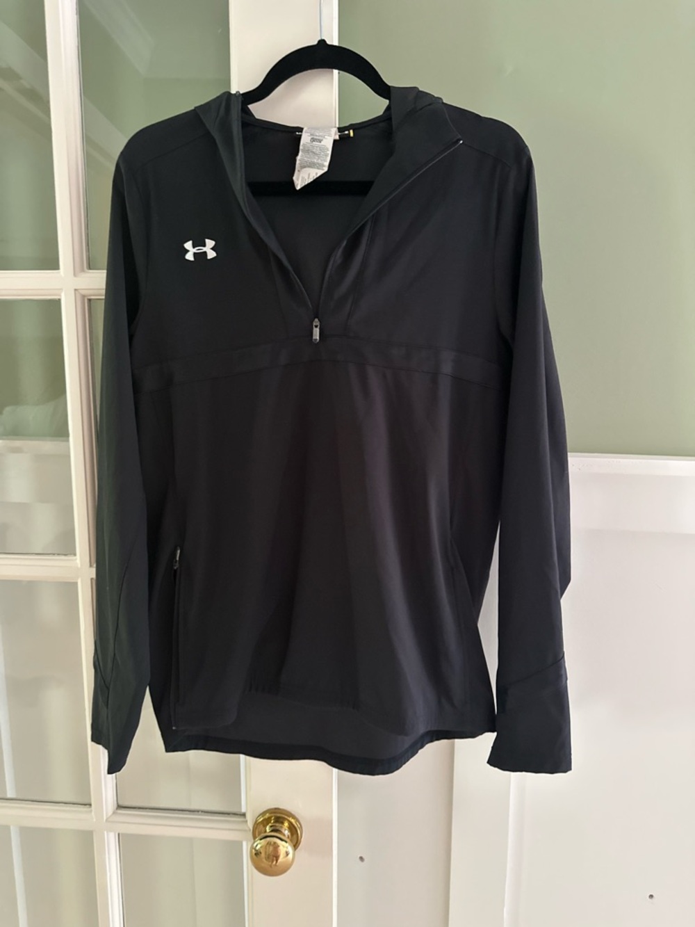 Under Armour Black Athletic Quarter-Zip Pullover